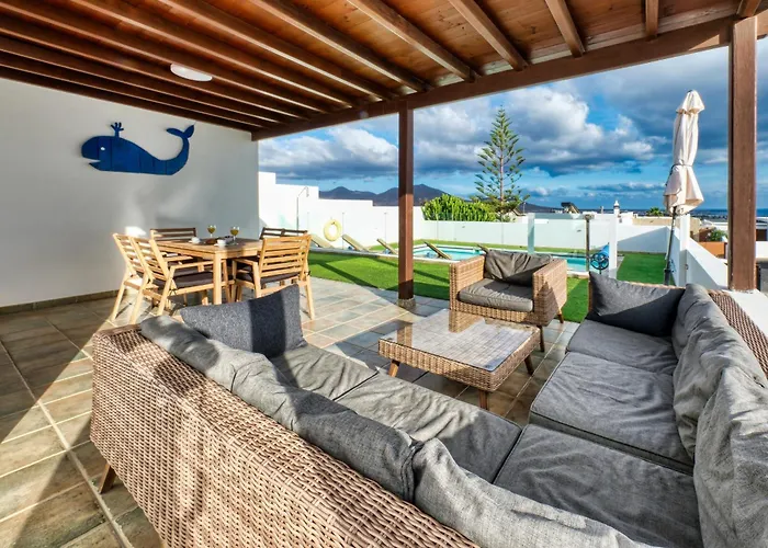 Semesterbostad Casa Iria - Private Pool And Bbq By Lanzarote